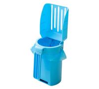 Pelle à déjections canines portable à long manche | Pelle à litière pour chat avec sac poubelle | Pelle à litière pour chat | Pelle à déjections canines | Outil de nettoyage pour chat reptile animaux