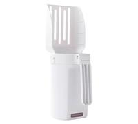 Pelle à déjections canines portable à long manche | Pelle à litière pour chat avec sac poubelle | Pelle à litière pour chat | Pelle à déjections canines | Outil de nettoyage pour chat reptile animaux