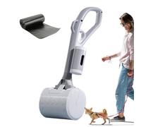 Pelle à déjections canines robuste avec poignée - Multifonction et confortable pour petit chien, sable, eaux usées, aires de jeux, arrière-cours, herbes, voyages