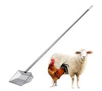 Pelle à déjections de poulet | Pelle à tamis pour le nettoyage, l'entretien de la volaille et des animaux domestiques, petits animaux, fumier pelle, tamis outil