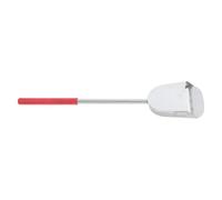 Pelle à Déjections Rétractable en Acier Inoxydable, Long Manche | Métal Robuste, Tête Bien Conçue, Portée Étendue, Nettoyage Rapide de Cage, Rangement Facile