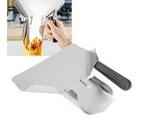 Pelle à Entonnoir à Frites, Ensacheuse à Frites en Acier Inoxydable Poignée en Bakélite Flexible Ensacheuse à Pop-Corn Multifonction pour Chips Popcorn