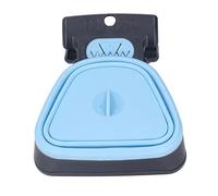 Pelle à Excréments Portable pour Animaux de Compagnie, Salle de Stockage des Déchets Extensible pour Petits, Moyens et Grands Chiens, pour la Marche en Plein Air, Matière Plastique (Blue)
