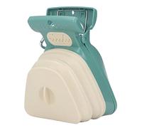 Pelle à Excréments Portable pour Animaux de Compagnie, Salle de Stockage des Déchets Extensible pour Petits, Moyens et Grands Chiens, pour la Marche en Plein Air, Matière Plastique (Moutarde