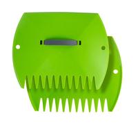 Pelle à feuilles plastique avec poignées