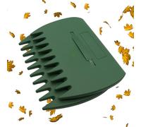 Pelle à feuilles portable, râteau à main, 34 x 25 x 2 cm, outil de jardinage robuste pour enlever les débris en automne, pelouse, parterre de fleurs, piscine, jardin extérieur