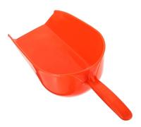 Pelle à Fourrage 4l en Plastique Orange, Grosse Cuillère Réutilisable