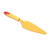 Pelle à Gâteau Dentée en Abs Jaune, Spatule de Coupe pour Pâtisserie