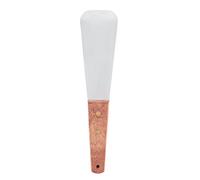 Pelle à glace en acier avec manche bois dessert coupe-beurre ustensile de cuisine robuste et lave-vaisselle compatible