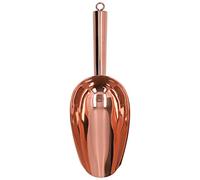 Pelle à Glace en Métal, Cuillère en Acier Inoxydable pour Machine à Glaçons, Cuillère Pelles à Salle à Manger, Outils de Spécialité de Barre pour Aliments, Thé, Grains de Café, Fruits Secs(Or rose)