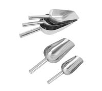 Pelle à Glaçons en Acier Inoxydable 5 Pièces Argenté
