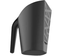 Pelle à granulés XL - EDA - Jura Montania - 2,4 L - Pour 1,5 kg de Pellets - 19,3 x 16,5 x H. 21,9 cm - Noir