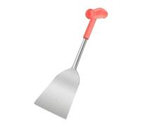 Pelle à l'ail en acier - Pelle agricole pour fleurs - Pour creuser des herbes sauvages - Truelle de jardinage - Pelle de désherbage en plein air - Jardin