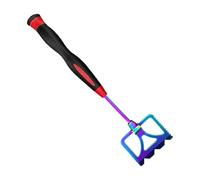 Pelle à leurre à crevettes en forme de T, Pelle à leurre de crevettes - Pelle à appât de pêche avec spatule à crevettes en acier inoxydable pliable antidérapante | pour la pêche au