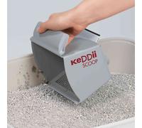 Pelle à litière aggloméré. 6 en 1KeDDii scoop. grise. pour chat.