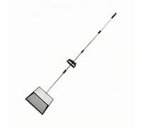 Pelle à Litière avec Long Manche Perforé, Tête Métallique À Trous Ronds, Largeur 25 Cm