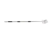 Pelle à litière en métal pour chat, manche Long, robuste, en acier inoxydable, 3 sections, pelle amovible, pour poulailler pour animaux de compagnie