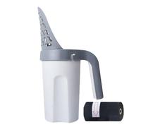 Pelle à litière pour chat avec conteneur à ordures - Pelle à litière pour chat, pelle à déjections canines | Pelle à déjections canines sans contact avec support pour sac poubelle, pelle durable avec