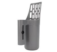 Pelle à Litière pour Chat avec Support Ergonomique, Grande capacité, Conception 2 en 1 pour Bac à Litière, Utilisation en Matière Plastique