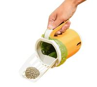 Pelle à litière pour Chat avec Support | Pelle à litière avec Support | Collecteur de déjections Canines pour Animaux domestiques avec Sac Poubelle pour Voyage, Appartements débutants, Maison, Usage