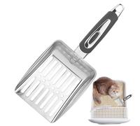 Pelle à litière pour chat - Extracteur de déjections d'animaux profondes, pelle tamis robuste, outil de gestion des déchets, fournitures de nettoyage pour animaux de compagnie, catégorie sanitaire