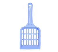 Pelle à litière pour chat, grille creuse, filtrage facile, pelle à litière pour chaton, tamis en plastique PP pour merde de chat (Bleue)
