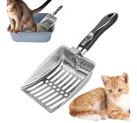 Pelle à Litière pour Chat Pelle à Excréments en Acier Inoxydable pour Chat
