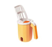 Pelle à litière pour chat - Pelle à litière durable en polypropylène | Design efficace et facile à nettoyer avec support | Collecteur de déjections d'animaux de compagnie idéal pour l'élimination
