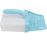 Pelle à litière pour chat,Pelle à litière pour chat avec support,Pelle à litière pour chat,Tamis à litière pour chat,Pelle à sable pour chat,Outil de nettoyage de crottes d'animaux domestiques