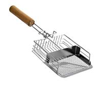 Pelle à Litière pour Chat, Pelle pour Bac à Litière Chat, Manche en Bois en Métal Fournitures pour Animaux avec Crochet pour Nettoyage Intérieur des Chaton et Transport de Nourriture pour Chien