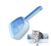 Pelle à litière pour Chat - Pelle Stable de 8,5 cm, pell à litire Portable avec Dispositif de Support, Amovible en PP avec Support intégré | Pele à litière Durable et de Grand Volume pour Les