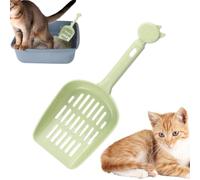 Pelle à litière pour Chat, pelles à litière pour Chat Pelle à pour | Tamisage des crottes Pelle à crottes à poignée ergonomique, tamisage des déchets d'animaux dom