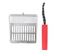 Pelle à Litière pour Chat, Poignée Amovible, Pelle à Litière Portable pour Chat, Résistante à l'oxydation pour Le Nettoyage du Bac à pour (Rouge)