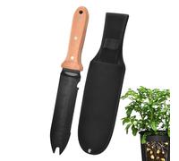 Pelle à Main,Acier Inoxydable Anti-Dérapant avec Sac de Rangement,Petite Pelle Truelle Outil de Jardin | pour Désherbage Creusement Plantation Jardin Terrasse Balcon pour