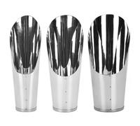 Pelle à Main|Pelle à Sol pour Plantes d'intérieur 3 pièces Terre d'empotage 3 Tailles Main, Outils de bonsaï de Jardin en Acier Inoxydable pour Fleurs Plantes