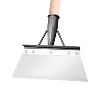 Pelle à main - Petite pelle de jardin ergonomique, outil de jardinage aiguisé en acier inoxydable, verre, patio, cuisine, béton, marbre, garage, carrelage en céramique et utilisation en m