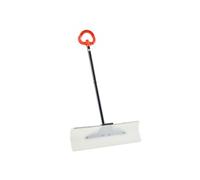 VEVOR Pelle à Neige, 76,2 cm, Poussoir à Neige avec Poignée Ergonomique, Lame en Plastique PEHD, Pelle de Déneigement à Manche Segmenté, Pousse-neige Portable pour Nettoyage Allées Escaliers Trottoirs