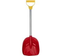 Pelle à neige à manche court pour enfant - Pelle à creuser amovible avec poignée en D, poignée en acier inoxydable robuste, outil portable pour creuser le sable et la neige pour les activités de plein