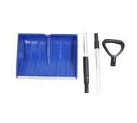 Pelle à Neige Amovible, Grande capacité, légère, Portable, pour l'extérieur, pour Voiture, Jardin, Urgence, poignée réglable en Aluminium PP pour Le déneigement des véhicules de (Bleu)