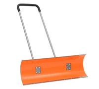 Pelle à neige avec poignée extensible orange 96cm lame en acier