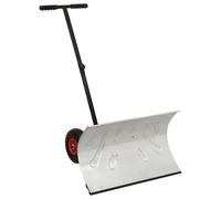 Pelle à Neige avec Roues Poussoir Jardin Terrasse Amovible Durable vidaXL