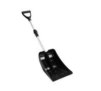Pelle à neige de déneigement facile Pelle luge noire pour neige, portable