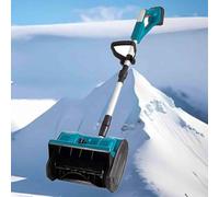Pelle à neige électrique sans fil avec moteur sans balais, 3 directions de lancement réglables pour un déneigement efficace et humide