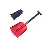 Pelle à neige en métal avec design peu encombrant, outil de retrait du sable et de la terre pour le camping et les propriétaires de maisons, outil d'urgence en plein air, pelle à neige portable en