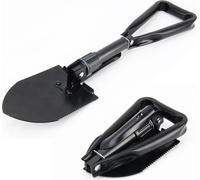 Pelle à neige et à sable multifonctionnelle pour véhicule d'urgence en métal et en acier Pliable pour voiture Grattoir à neige et à glace blanche