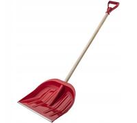 Pelle-neige en plastique KADAX avec poignée en D 45 cm rouge