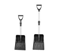 Pelle à neige - Pelle à neige pour - Pelle d'hiver réglable avec poignée en forme de D - Pelle portable pour - Outil de nettoyage multifonction pour allée de voiture, jardin, camping