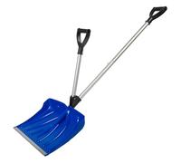 Pelle à Neige Pelle à Neige Robuste de 53 Pouces de Long avec poignée d'assistance pour allée Voiture Garage Camping Bleu