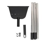 Pelle à Neige Plate multifonctionnelle en Acier, allée métallique, grattoir à Glace de Sol Robuste, Pelle à Herbe de Jardin pour Creuser