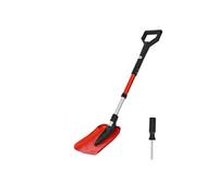 VEVOR Pelle à neige pliable d'urgence, 22 cm de large, pelle de nettoyage de neige avec manche en D, réglable de 91 à 102 cm, outil de déneigement léger en alliage d'aluminium, pour jardin, voiture